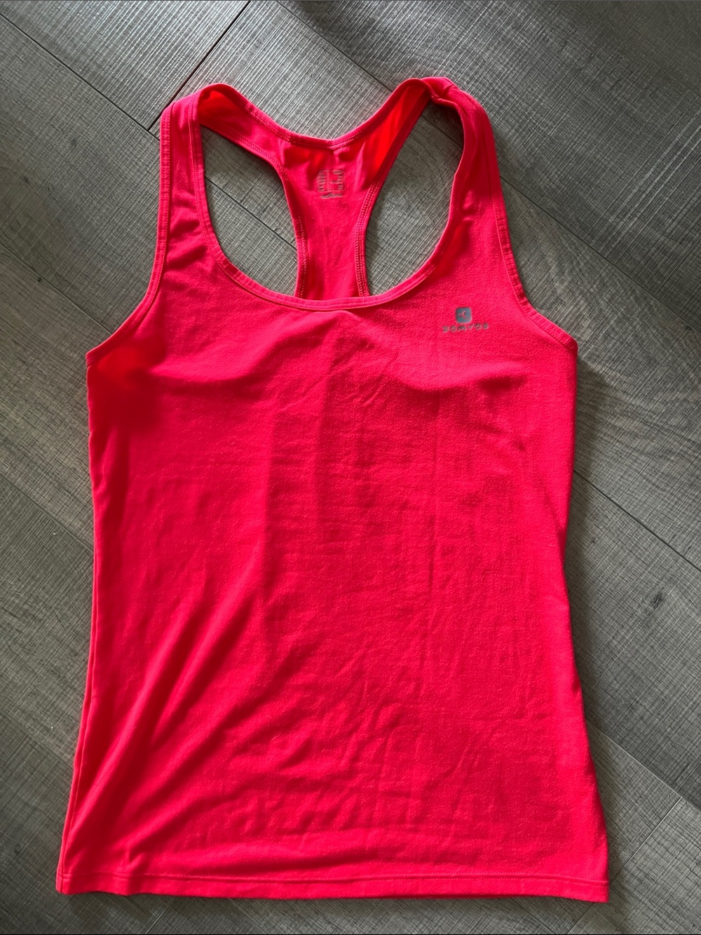 Neon Pink Racerback Tank Top